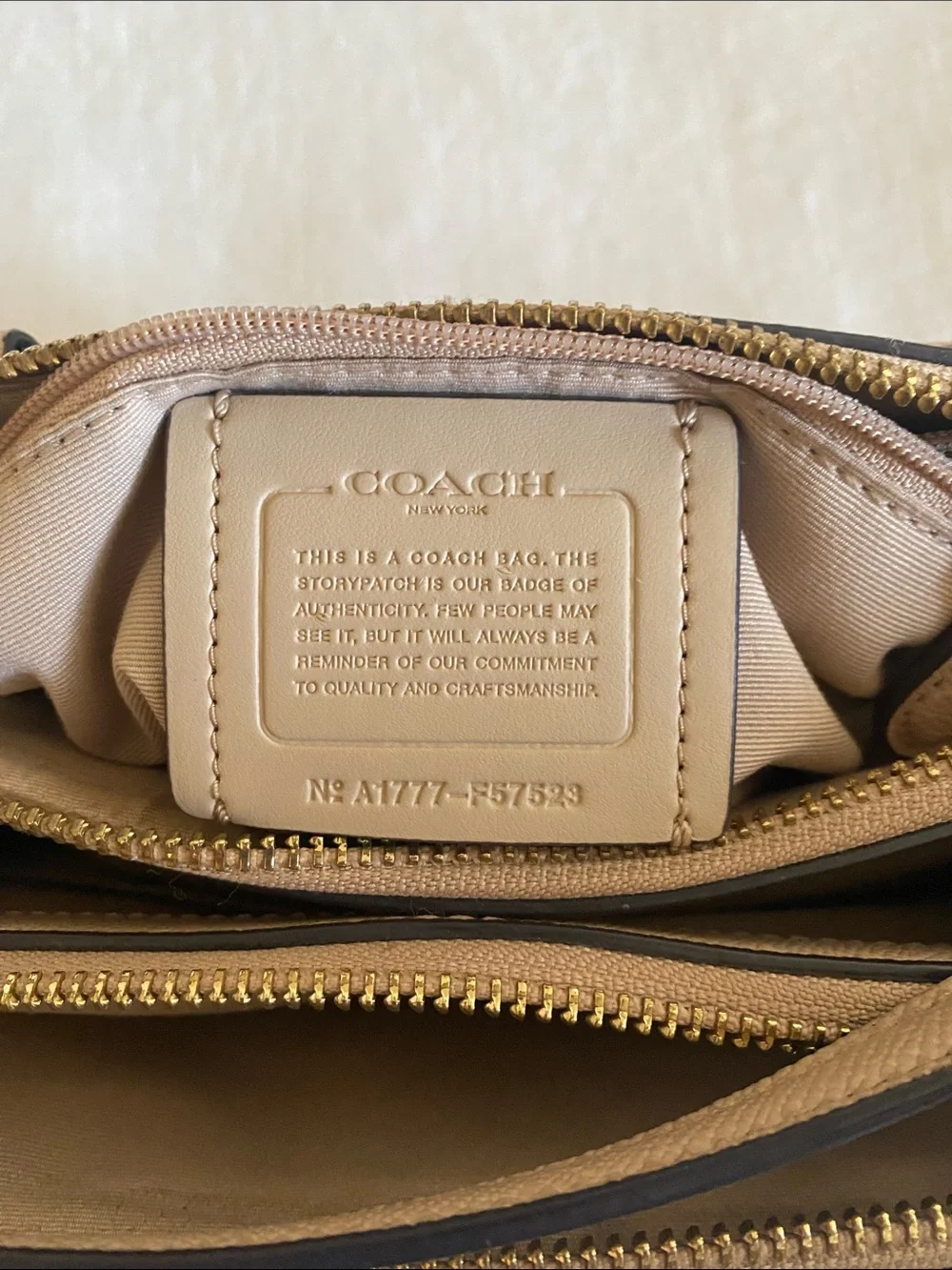 Coach Leather Mini Christie Carryall